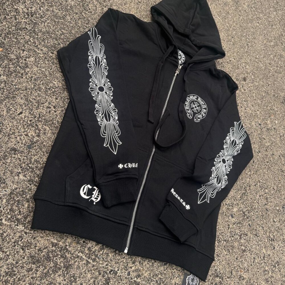 Large Chrome Hearts Los Angeles Hoodie